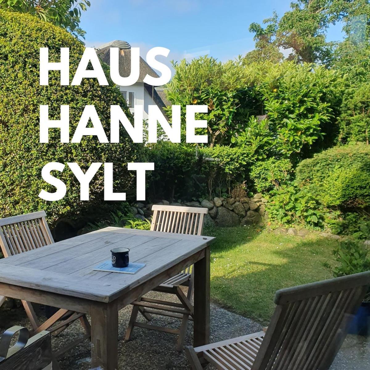 Haus Hanne Sylt Ferienhaus Екстериор снимка